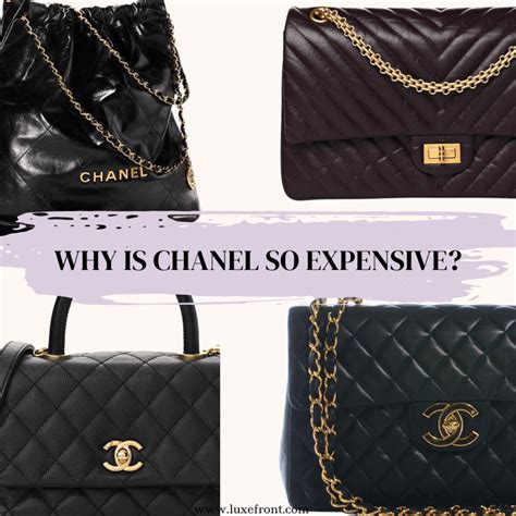 chanel bag price tag|why is chanel so expensive.